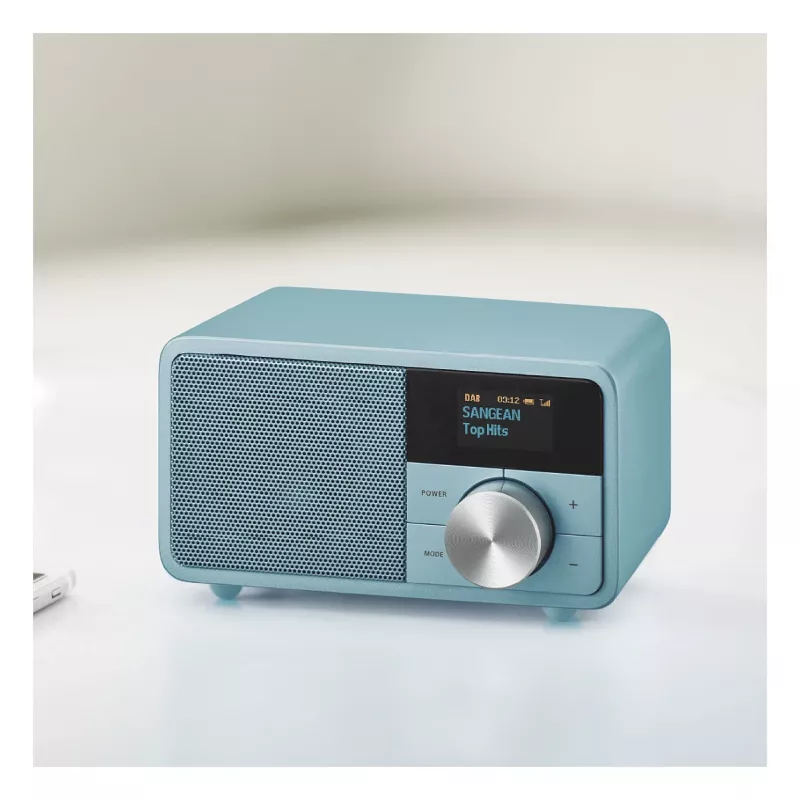 Sangean DDR-7 Norse Blue tafelradio, DAB+, FM, AUX, Bluetooth, turquoise