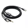 Adapterkabel Helos compatibel met Jabra 14201-10 — audio-/telefoon-headsetverbinding