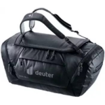 Zeemanszak DEUTER Duffel Pro 60 – 60 l inhoud, zwart, slijtvaste reis- en sporttas