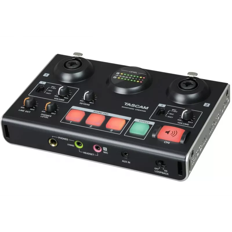 Audio-interface Tascam US-42B MiniStudio-Series 4-in/4-out USB, 24-bit, 96 kHz, USB-gevoed