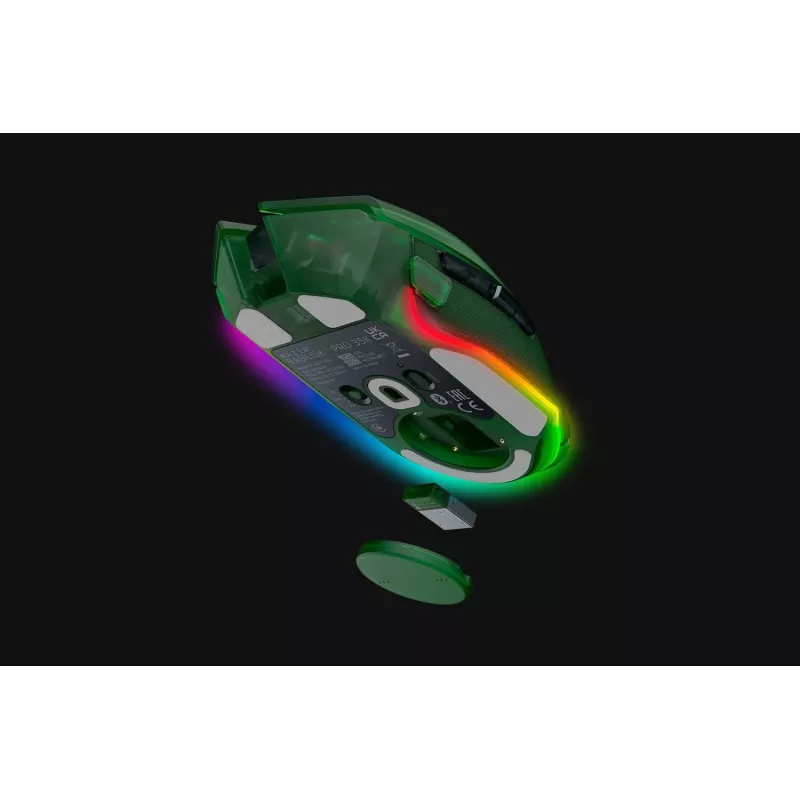 Muis Razer Basilisk V3 Pro 35K RF Draadloos + Bluetooth + USB Type-A