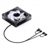 Ventilator Jonsbo ZA-120 Reverse Blade PWM ARGB 120mm zwart