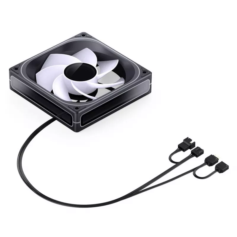 Ventilator Jonsbo ZA-120 Reverse Blade PWM ARGB 120mm zwart