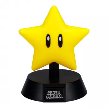 Tafellamp Paladone Super Mario Super Star Icon Light — decoratief LED-nachtlampje
