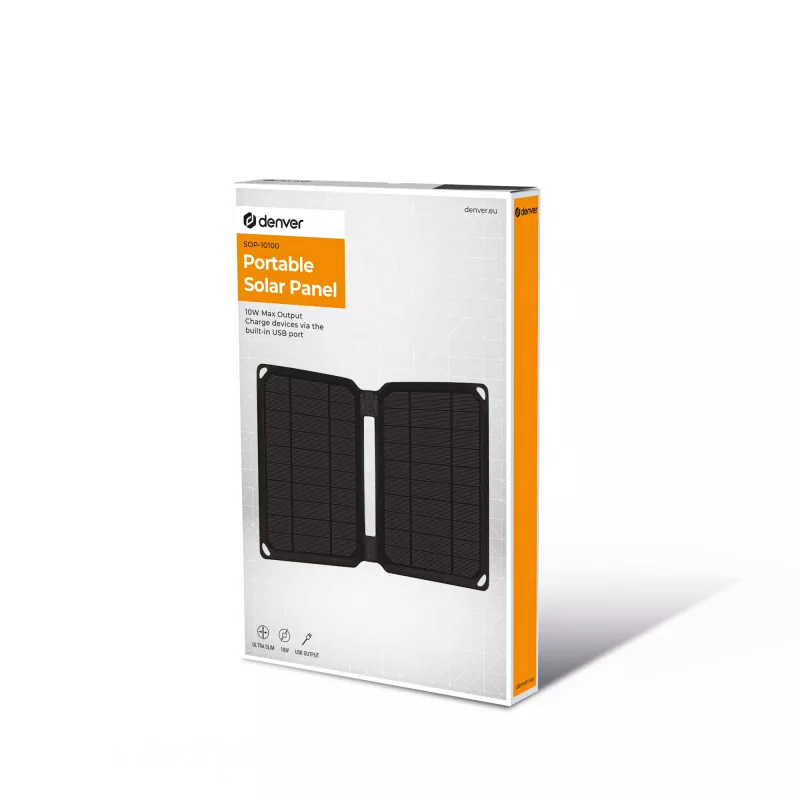 Zonnepaneel Denver PPS-42000 10 W monokristallijn silicium USB