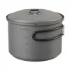 ESBIT kookset met spiritusbrander, aluminium 1,5 L, Ø15,4 cm, H115 mm, zwart