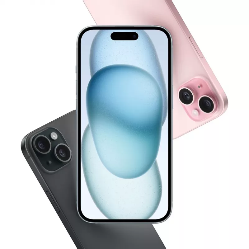 Apple iPhone 15 15,5 cm (6,1) dual sim iOS 17 5G USB Type-C 256 GB geel