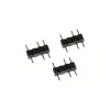 Y-kabelsplitter aRGB 3-pin naar 2x 3-pin, 60cm zwart, incl. connector