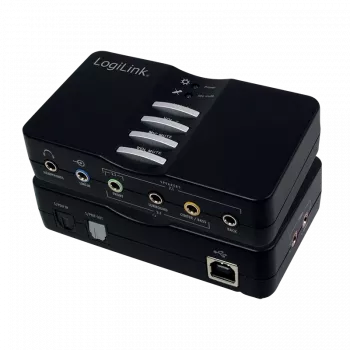 LogiLink USB Sound Box Dolby 7.1 8-kanaals 7.1 kanalen