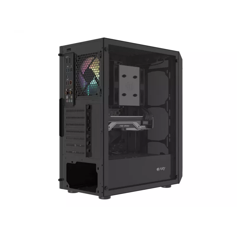FURY Shobo SH4 RGB midi tower zwart