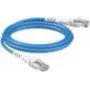 Patchsee ThePATCHCORD RJ45-patchkabel Cat. 6A, U/UTP, extra dun, Blauw, 0,6 m (TPC-SB-U/2)