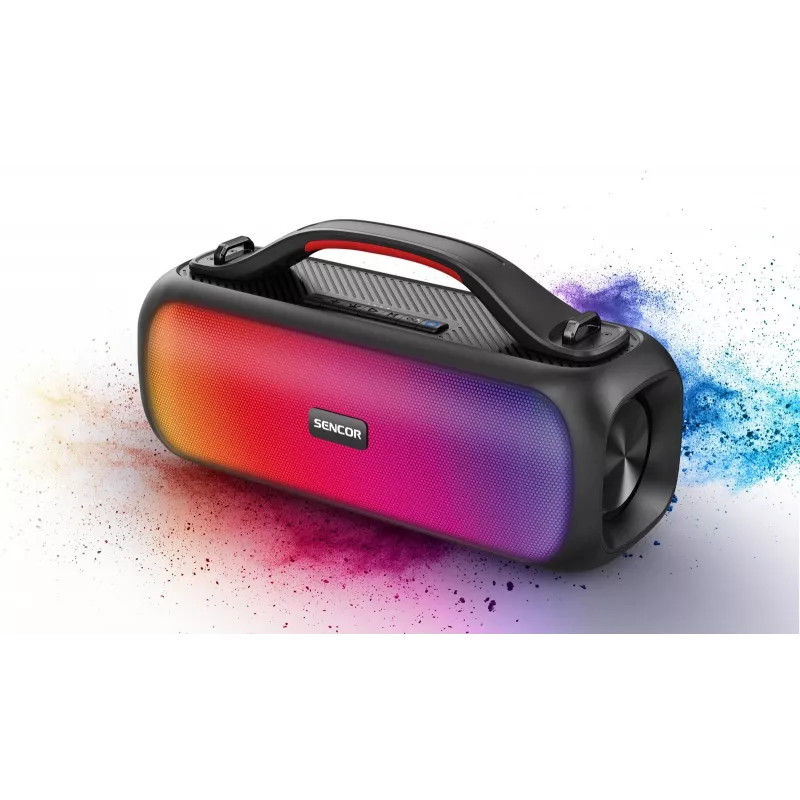 Bluetooth-luidspreker met radio SSS 3100 KIDS 60W, LED-paneel