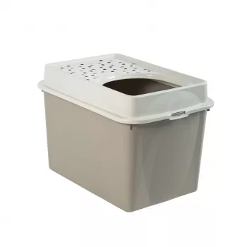 rotho Berty Eco Cappuccino kattenbak — technopolymeer, 50 L, 572×393×404 mm, BPA-vrij, 1 kg
