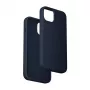 Siliconenhoes Vention KUFL0-20 voor iPhone 15 Plus, blauw – zachte beschermhoes, slanke pasvorm