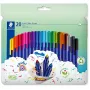 Fineliner Staedtler 323 C20 Meerkleurig