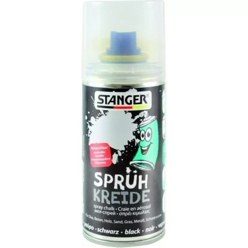 STANGER spuitkrijt, 150 ml, zwart 115105
