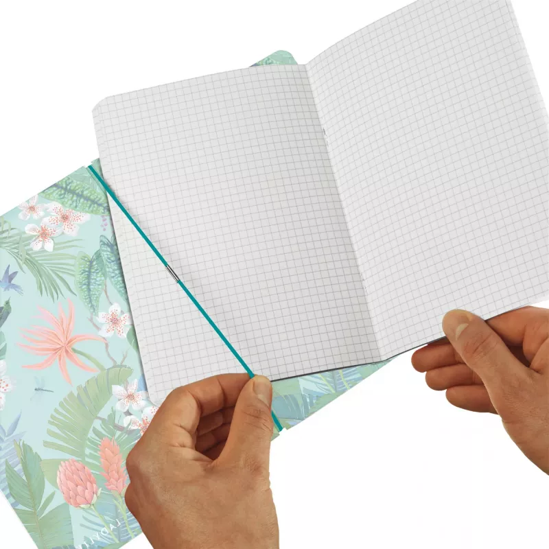 Schrift Herlitz Ladylike Jungle A4 80 vel groen veelkleurig