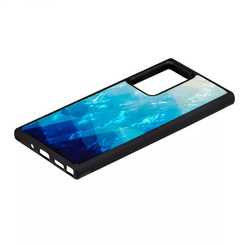 Hoesje iKins voor Samsung Galaxy Note 20 Ultra – blue lake zwart
