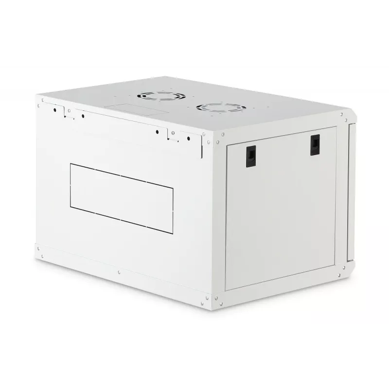 Wandgemonteerde 19-inch rackbehuizing DIGITUS Dynamic-N DN-37100, 7U, 600x450 mm (BxD), IP20, lichtgrijs, ongemonteerd