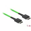 DeLOCK 85214 SAS-kabel 1 m zwart SFF-8611 SFF-8611