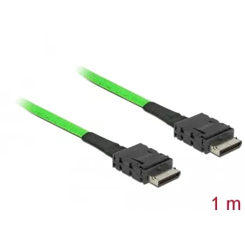 DeLOCK 85214 SAS-kabel 1 m zwart SFF-8611 SFF-8611