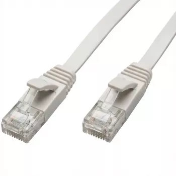 Netwerkkabel Captiva 80269 Patchkabel CAT 6a RJ45 0,5m wit