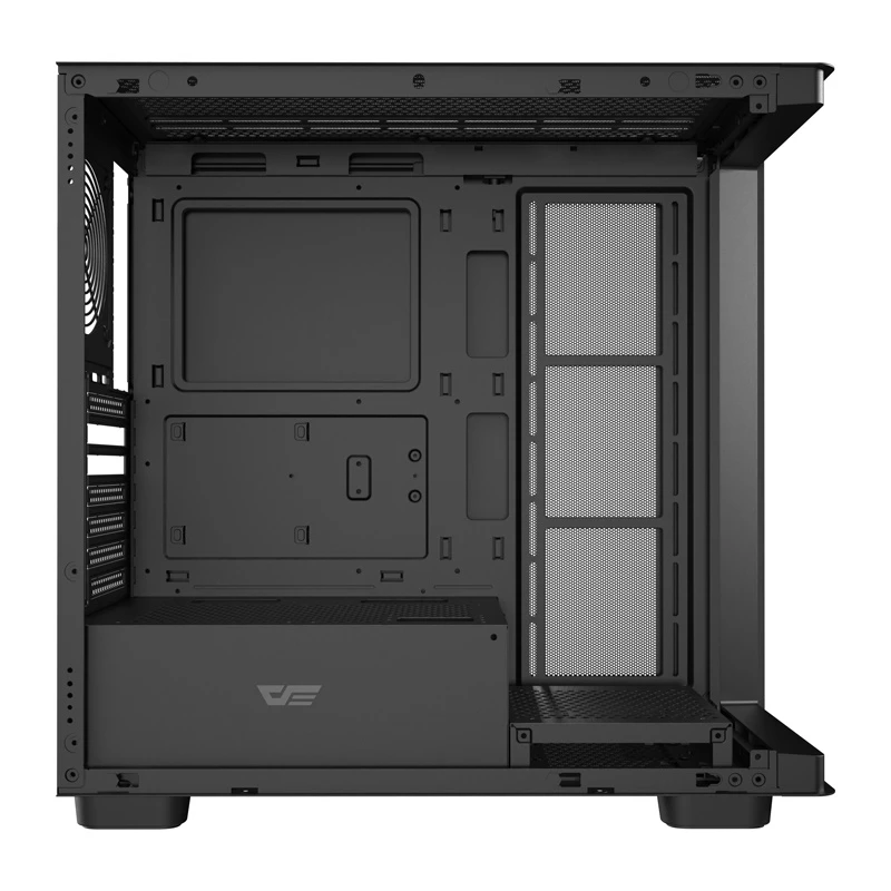 Computerbehuizing DarkFlash DS900G (zwart) — mid-tower ATX-compatibel, zijvenster van gehard glas