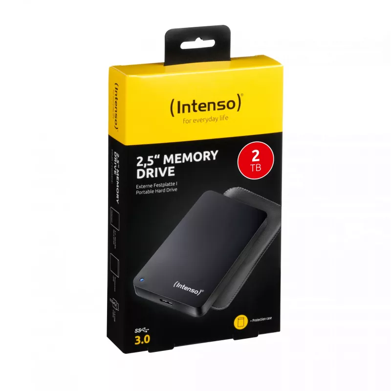 Externe harde schijf Intenso 2 TB USB 3.2 2,5 inch zwart
