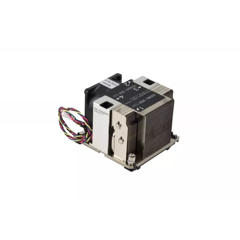 Supermicro SNK-P0068AP4 computerkoelsysteem processor luchtkoeler 6 cm zwart, nikkel