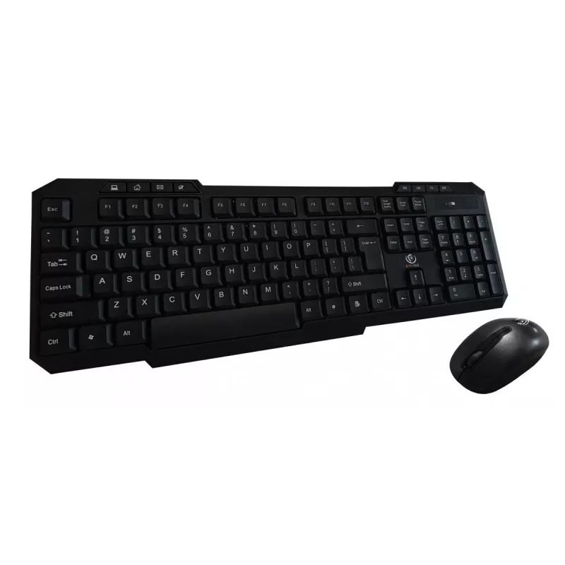 Rebeltec draadloze toetsenbord- en muisset