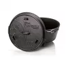 Petromax Vuurpot ft9 met pootjes, 8,5 L, vierkant, gietijzer, zwart