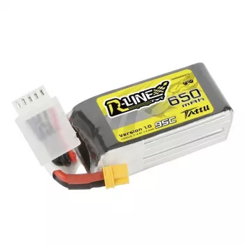 Accu Tattu R-Line 650mAh 14,8V 95C 4S1P XT30