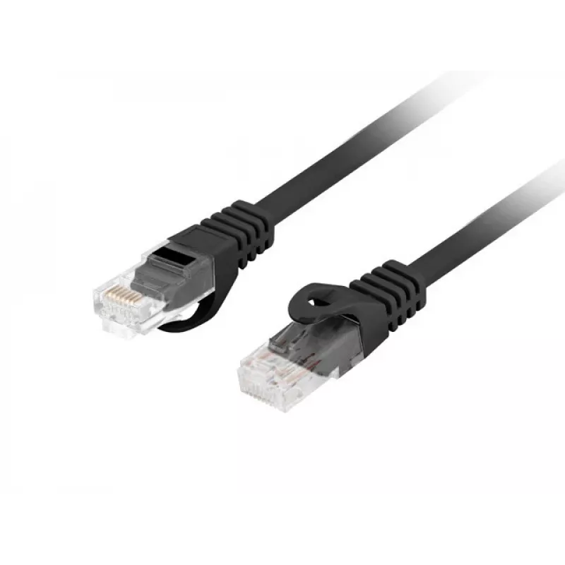 LANBERG netwerkkabel Cat6 RJ-45 U/UTP 3 m zwart