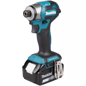 Slagschroevendraaier Makita DTD173RTJ 18V draadloos, 1/4 inch opname, 3600 t/min, pistoolgreep, Li-Ion