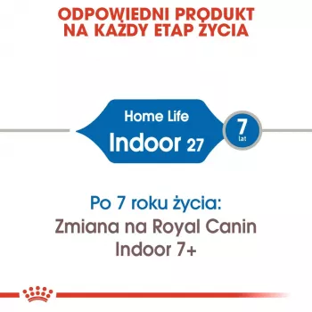 Droogvoer voor katten Royal Canin Home Life Indoor 27 Adult 2 kg — gevogeltesmaak, 27% eiwit, 13% vet