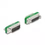 DeLOCK RF/EMI-ontstoringsfilter D-Sub 15 pin stekker naar bus laagdoorlaatfilter capacitief