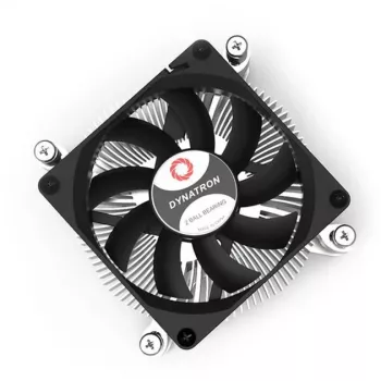 CPU-koeler Dynatron Z60 voor LGA1851 LGA1700, aluminium behuizing, 80-mm ventilator