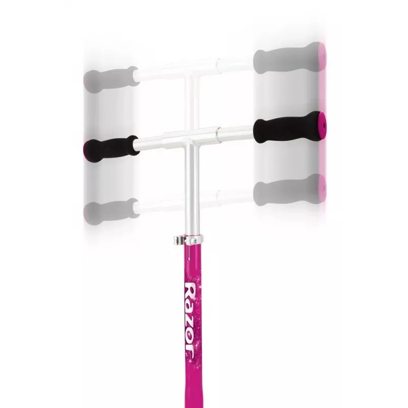 Step Razor A5 Lux – aluminium opvouwbaar, 20 cm polyurethaan wielen, verstelbaar stuur, max. belasting 100 kg, roze