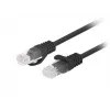 Lanberg PCU6-10CC-0750-BK netwerkkabel zwart 7,5 m Cat6 U/UTP