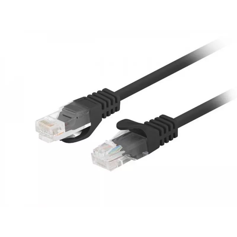 Lanberg PCU6-10CC-0750-BK netwerkkabel zwart 7,5 m Cat6 U/UTP