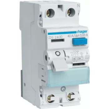 Hager CDS240D grijs