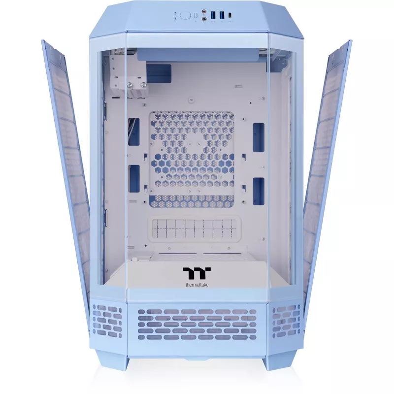 PC-behuizing Thermaltake The Tower 250 Hydrangea Blue Mini Tower
