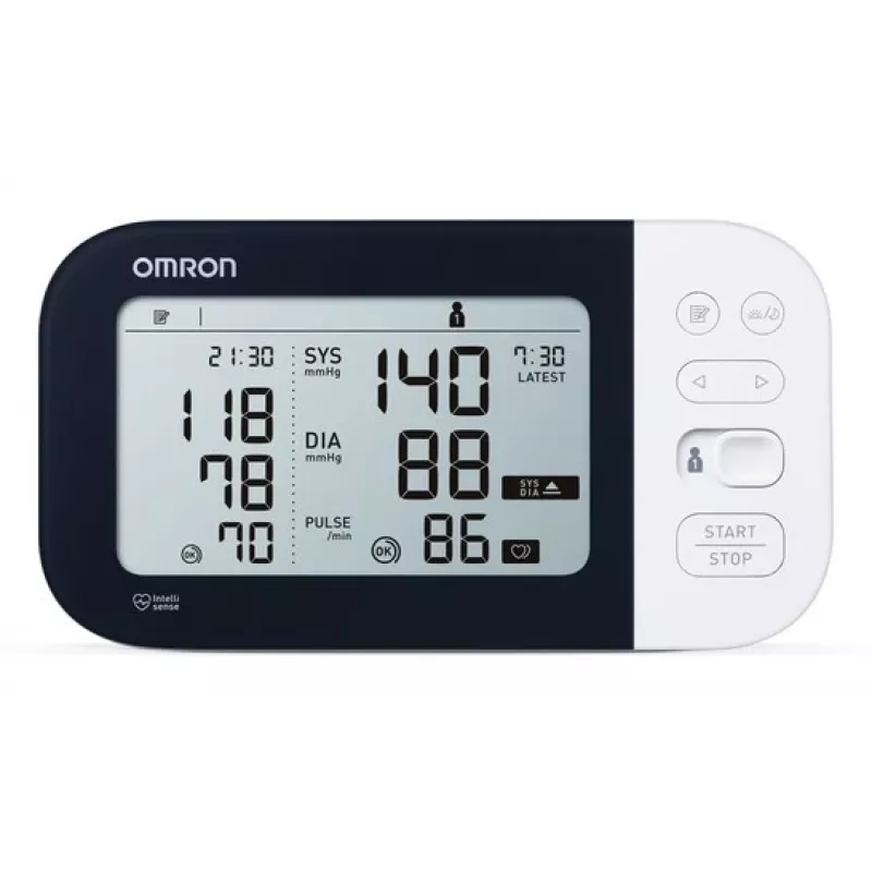 Omron M7 Intelli IT bovenarm-bloeddrukmeter, automatisch, 2 gebruikers