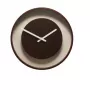 NeXtime klok 3047 Color Change, Ø28 cm, wand, bruin