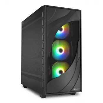 Sharkoon REBEL C80M RGB midi-tower zwart