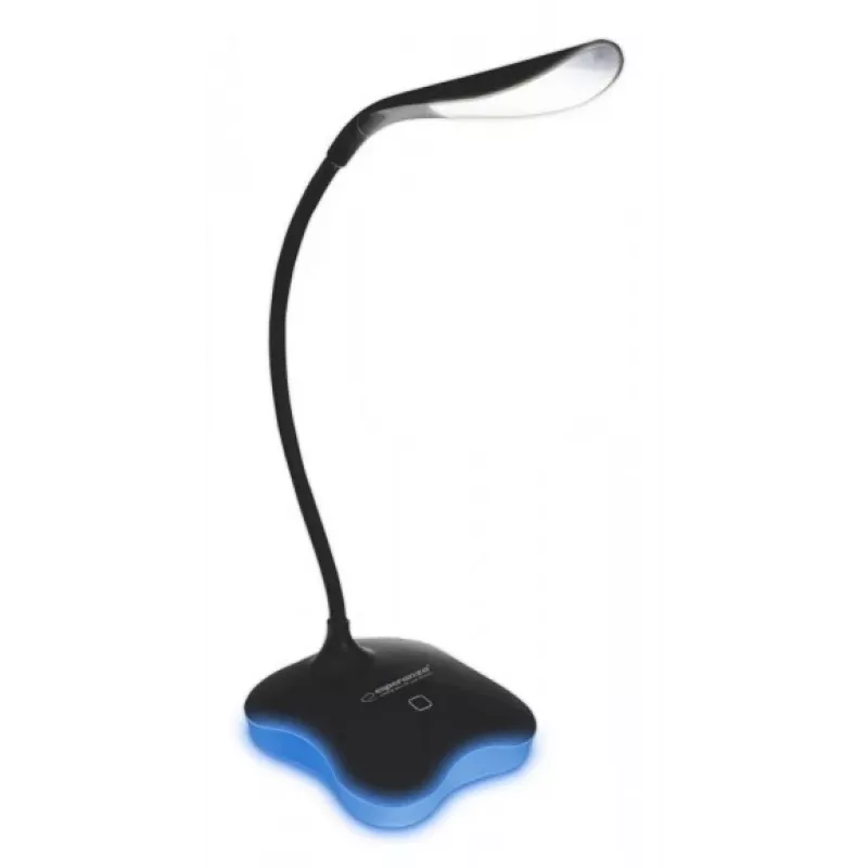 Esperanza ELD105K Mimosa led-bureaulamp, 3 W, zwart