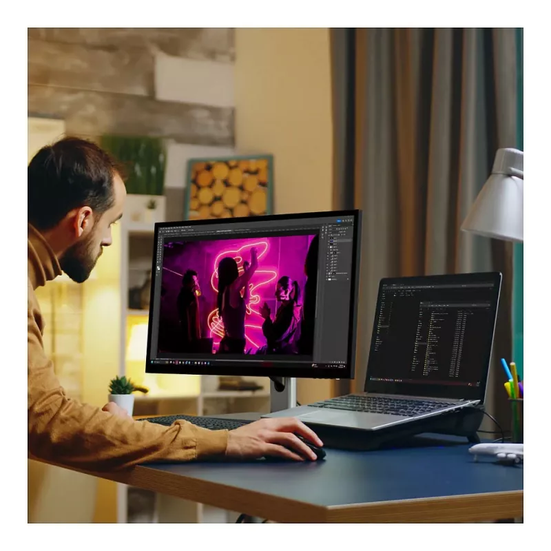 Alogic Clarity 27 5K monitor met PD en touchscreen