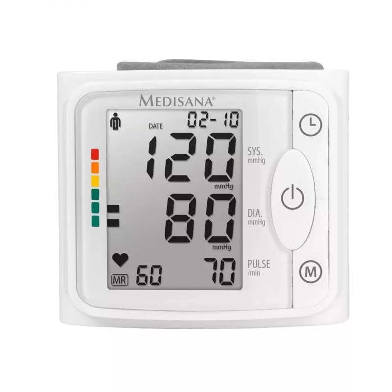 Medisana BW 320 polsbloeddrukmeter - automatisch, 2 gebruikers, 120 geheugenplaatsen