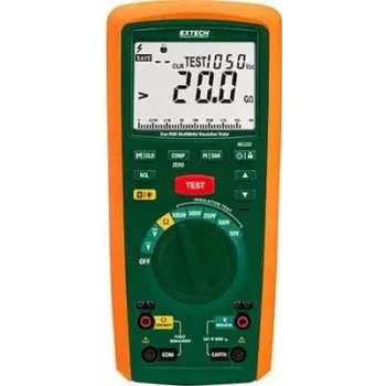 MG320 isolatieweerstandsmeter 50 V, 100 V, 250 V, 500 V, 1000 V 20 G
