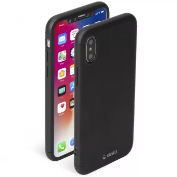 Cover Krusell Arvika 3.0 iPhone XS Max 16,5 cm zwart
